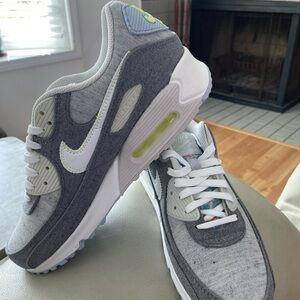 Nike Air Max 90 NRG in Gray and White with Volt Accents